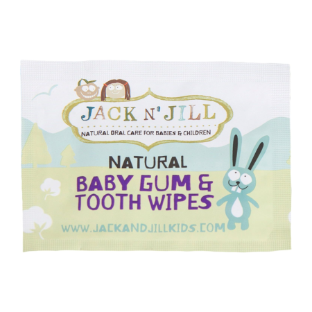 Jack N' Jill Детские салфетки для полости рта с ксилитом, 25 шт