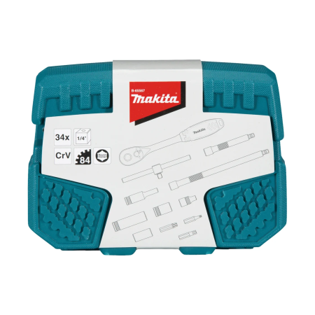 Набор инструментов Makita B-65567, 34 предм.