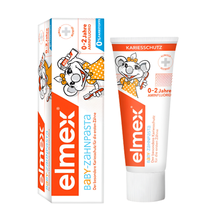 Зубная паста ЭЛМЕКС Elmex Baby (с 0 до 2 лет), 50 мл Зубная паста ЭЛМЕКС Elmex Baby (с 0 до 2 лет), 50 мл
