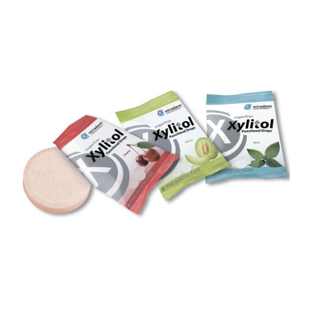 Леденцы Miradent Xylitol Drops ассорти (100 шт), 230 г