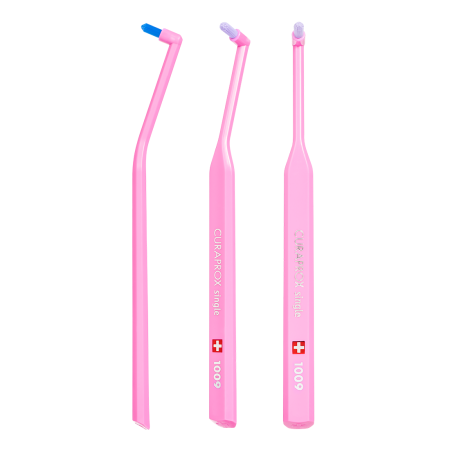 Монопучковая щетка CURAPROX CS1009 РОЗОВАЯ