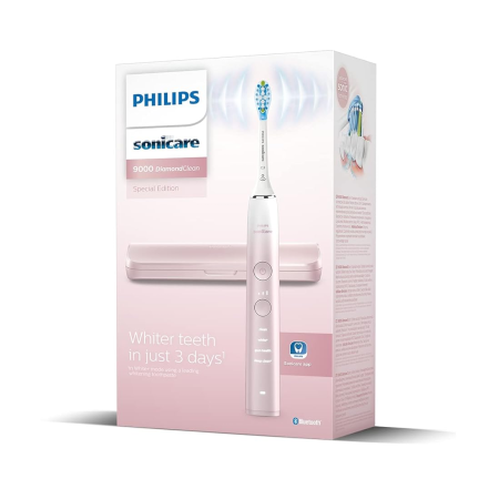Электрическая зубная щетка Philips Sonicare DiamondClean 9000 HX9911/84, розовый