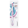 Зубная щетка Miradent Carebrush White medium, розовая