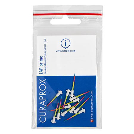 CURAPROX Зонды для измерения межзубных промежутков, с цветной кодировкой, 12 шт.