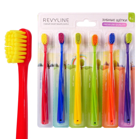 Набор з/щёток Revyline Premium SM 5000 (soft-medium) (6 шт.) Набор з/щёток Revyline Premium SM 5000 (soft-medium) (6 шт.)