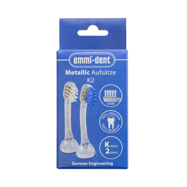 Насадки детские (K2) для УЗ щетки Emmi-Dent 6 Professional, 2 шт.