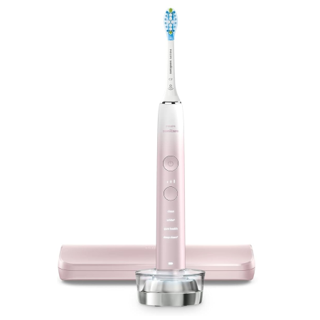 Электрическая зубная щетка Philips Sonicare DiamondClean 9000 HX9911/84, розовый