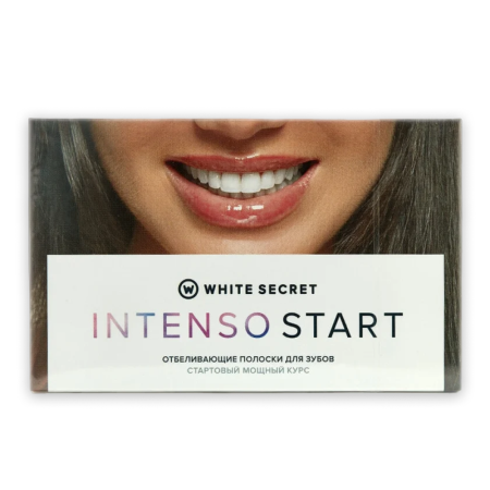 Отбеливающие полоски White Secret Intenso Start, 7 саше