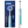 Электрическая зубная щетка ORAL-B PRO 1 CrossAction (D305.513.3) ГОЛУБАЯ