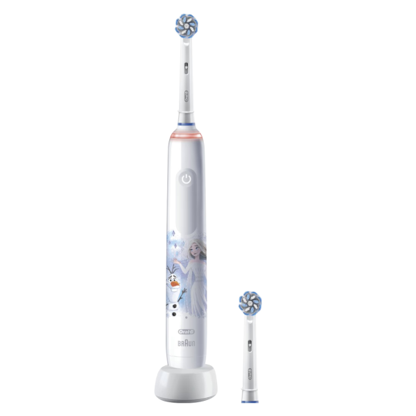 Детская электрическая зубная щетка Oral-B Junior Pro Frozen Холодное сердце (6+) Детская электрическая зубная щетка Oral-B Junior Pro Frozen Холодное сердце (6+)