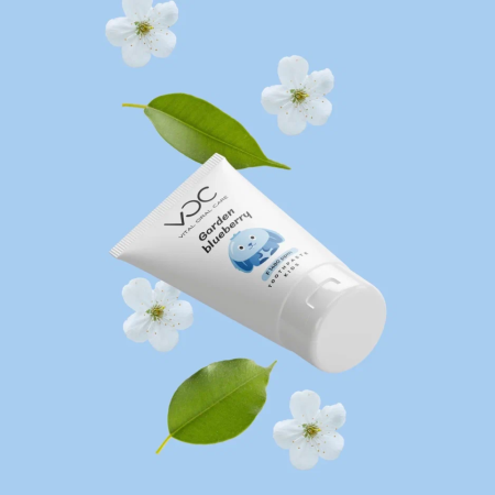 Детская зубная паста VOC kids F 1480 ppm "Садовая голубика", 50 мл Детская зубная паста VOC kids F 1480 ppm "Садовая голубика", 50 мл