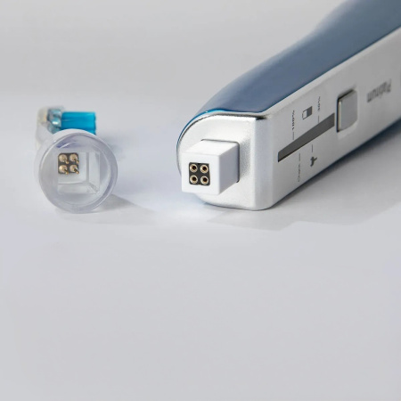 Ультразвуковая зубная щетка Emmi-Dent 6 Platinum Blue Синяя