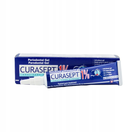 Гель для десен Curasept 1 % хлоргексидина (ADS Inflamed Gums), 30 мл Гель для десен Curasept 1 % хлоргексидина (ADS Inflamed Gums), 30 мл