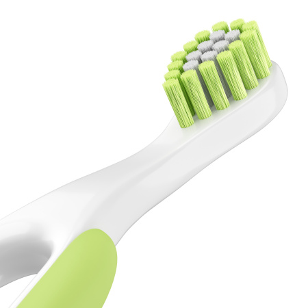 Зубная щетка SPLAT Baby (0-3 лет), мягкая, САЛАТОВАЯ
