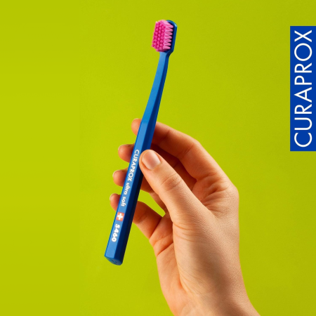 Набор зубных щеток CURAPROX "ultrasoft" CS5460/3 (БЕЛЫЙ/СИНИЙ/РОЗОВЫЙ)