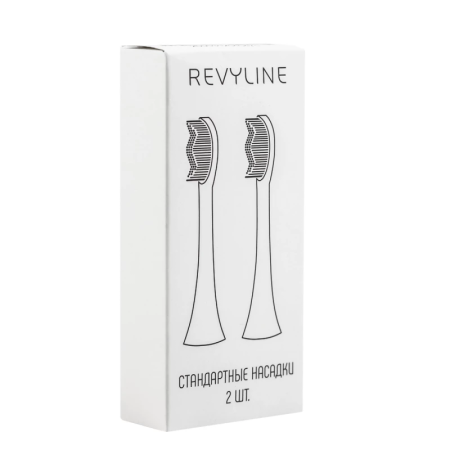 Насадки к щетке Revyline RL 015 черные, 2 шт.