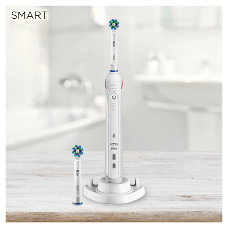 Набор Oral-B SmartSmile 4 4400: Ирригатор Aquacare 4 + Электрическая щетка Smart 4 (D601/MD20.016)