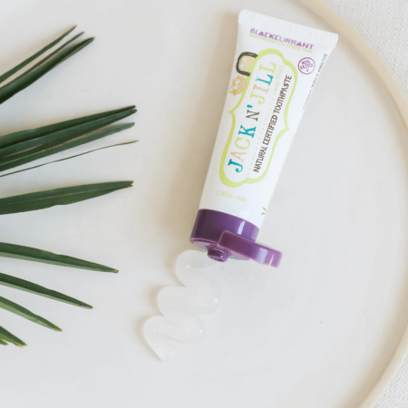 Органическая зубная паста Jack N' Jill Blackcurrant - Черная смородина