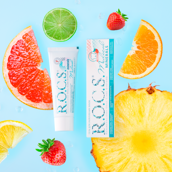 Гель R.O.C.S. Medical Minerals Fruit реминерализующий, 35 мл
