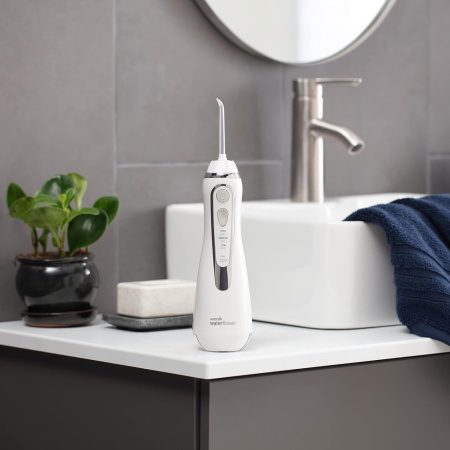 WaterPik WP-560 EU Cordless Advanced - портативный ирригатор (БЕЛЫЙ)