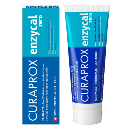Зубная паста CURAPROX Enzycal Zero, 75 мл Зубная паста CURAPROX Enzycal Zero, 75 мл