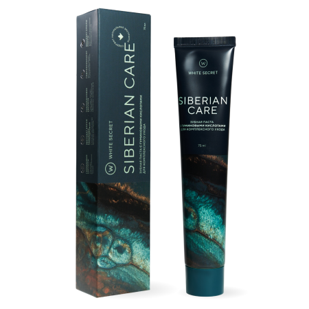 Зубная паста White Secret Siberian Care Регенерирующая, 75 мл