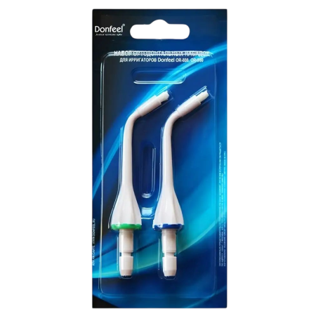 Donfeel Насадки ортодонтические для ирригатора OR-880 (2 шт)