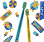 Набор зубных щеток CURAPROX "ultrasoft" Duo Summer Edition 2022 (2 шт) (CS5460/2)