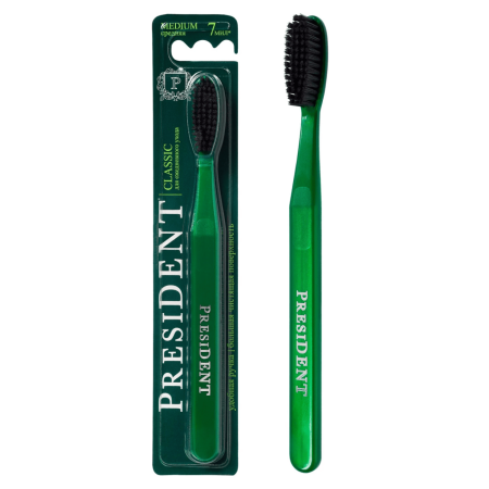 Зубная щетка PresiDENT Classic (Большая головка) 7 мил Зубная щетка PresiDENT Classic (Большая головка) 7 мил