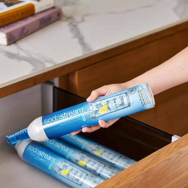 Баллончик для сифона SodaStream CO2, синий Баллончик для сифона SodaStream CO2, синий