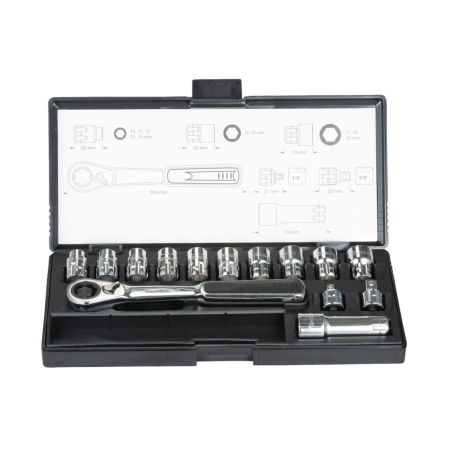 Набор инструментов Makita B-65595, 14 предм.