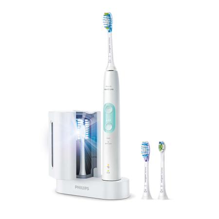 HX6483/53 - звуковая щетка PHILIPS Sonicare ExpertClean 4700 (с ультрафиолетовым дезинфектором) СТОМ