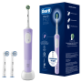 NEW!!! Электрическая зубная щетка Oral-B Vitality Pro Protect X Clean Lilac Сиреневая (D103.413.3), + 2 насадки Sensitive