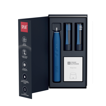 Электрическая зубная щетка SPLAT Sense&Power S88 Синяя