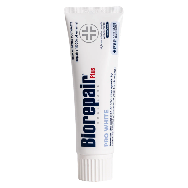 Зубная паста Biorepair PLUS ProWhite - Сохраняющая белизну, 75 мл - PLUS !!!