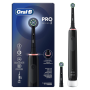Электрическая зубная щетка ORAL-B Pro 3 Cross Action Black, 2 насадки (D505.523.3)