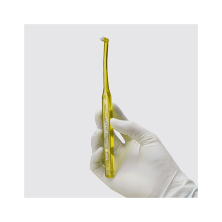 Монопучковая зубная щетка TELLO 1007.5 ultra soft single ЖЕЛТАЯ