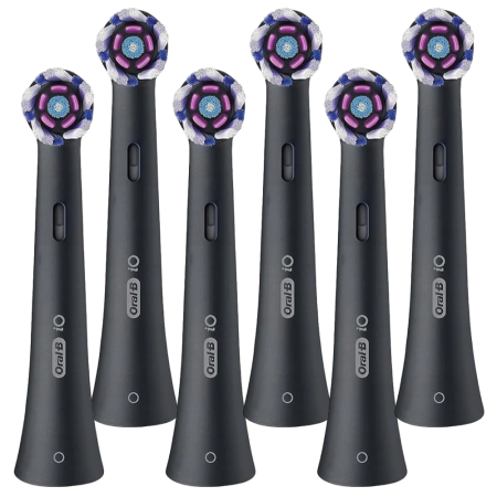 БЛИСТЕР ИЗ 6 насадок ORAL-B iO Radiant White, черные