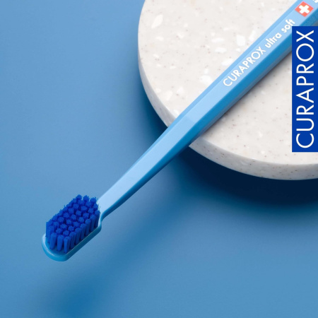Зубная щетка CURAPROX "ultrasoft" CS5460 ГОЛУБАЯ