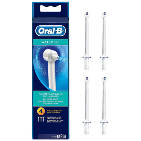 БЛИСТЕР насадок для ирригатора Braun Oral-B WaterJet ED15A-4 (4 шт)