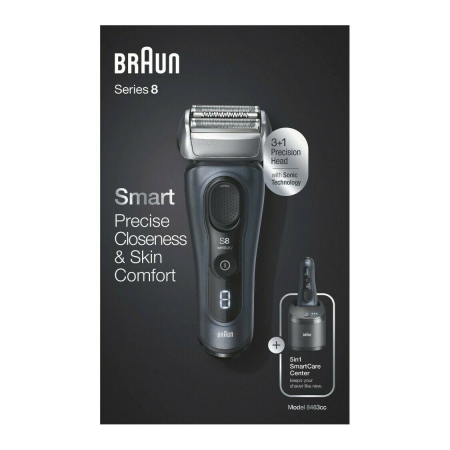 Электробритва Braun Series 8 8463cc со станцией SmartCare