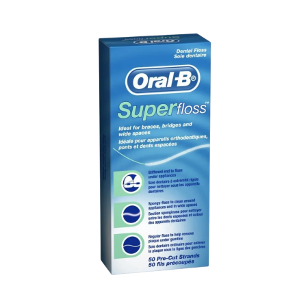 Нить межзубная Oral-B Super Floss