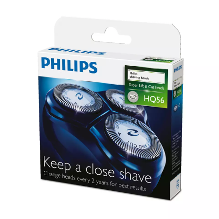 Бритвенный блок Philips HQ56/50, синий