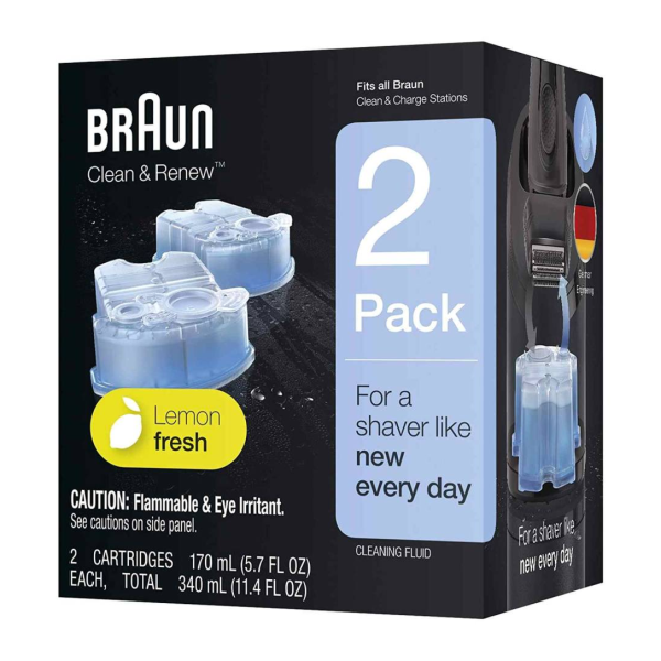Картридж Braun Clean & Renew CCR, Series 6, голубой, 2 шт