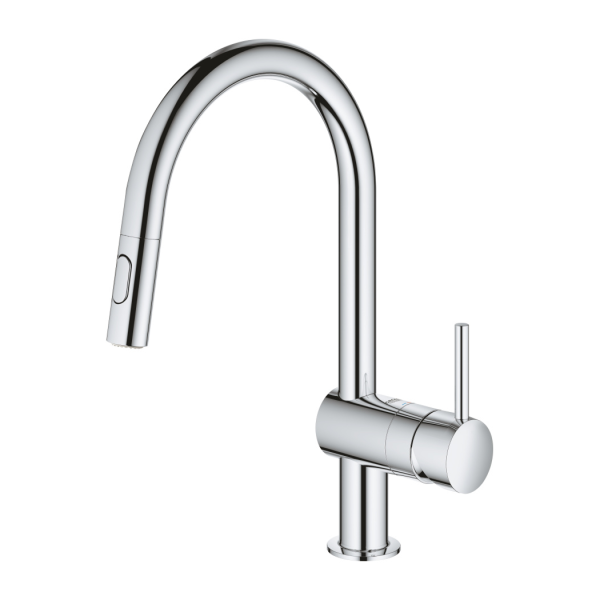 Смеситель для кухни GROHE Minta с выдвижным изливом, хром (32321002)