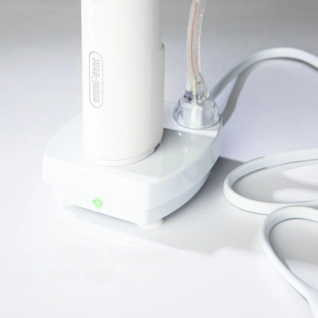 Ультразвуковая зубная щетка Emmi-Dent 6 Professional "White-NEW" - цвет БЕЛЫЙ матовый металлик