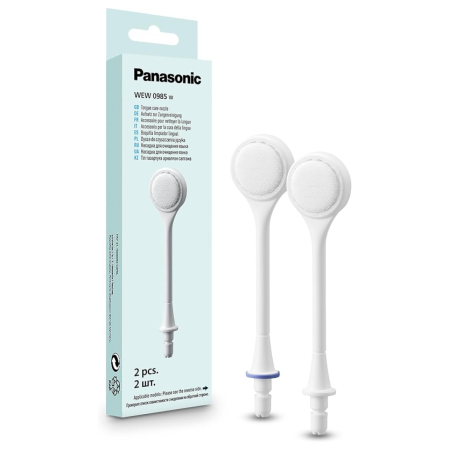 Насадки для чистки языка WEW0985 W503 (2 шт) для ирригаторов Panasonic EW1511, EW1411, EW1211, EW-DJ40, EW-DJ10