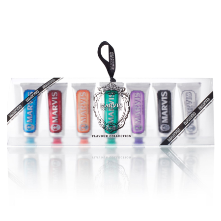 MARVIS Набор, 7 шт х 25 мл (прозрачная пластиковая упаковка)