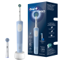 Электрическая зубная щетка Oral-B Vitality Pro Protect X Clean Голубая (D103.423.3) + насадка Sensitive Clean