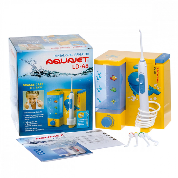 Aquajet LD-A8 стационарный ирригатор (желтый)